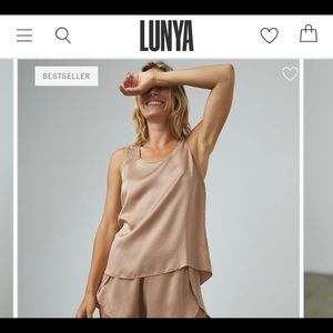 Lunya 100% Silk Pajama Set